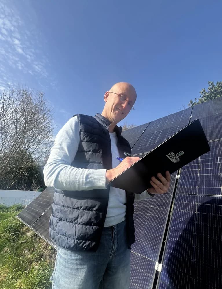 Sébastien, technicien et conseiller solaire chez Solaren