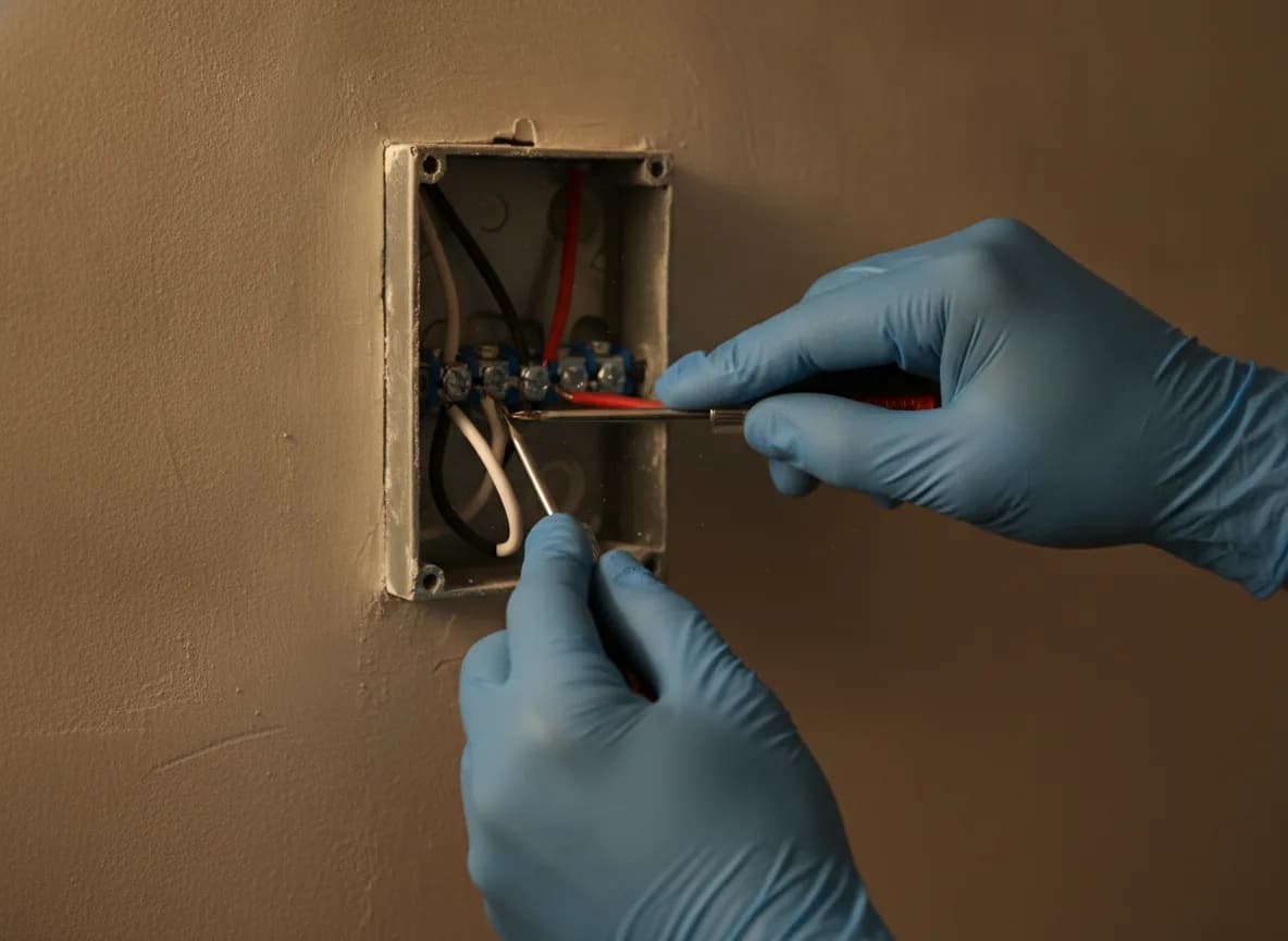 Câblage électrique soigné réalisé par l'équipe Solaren